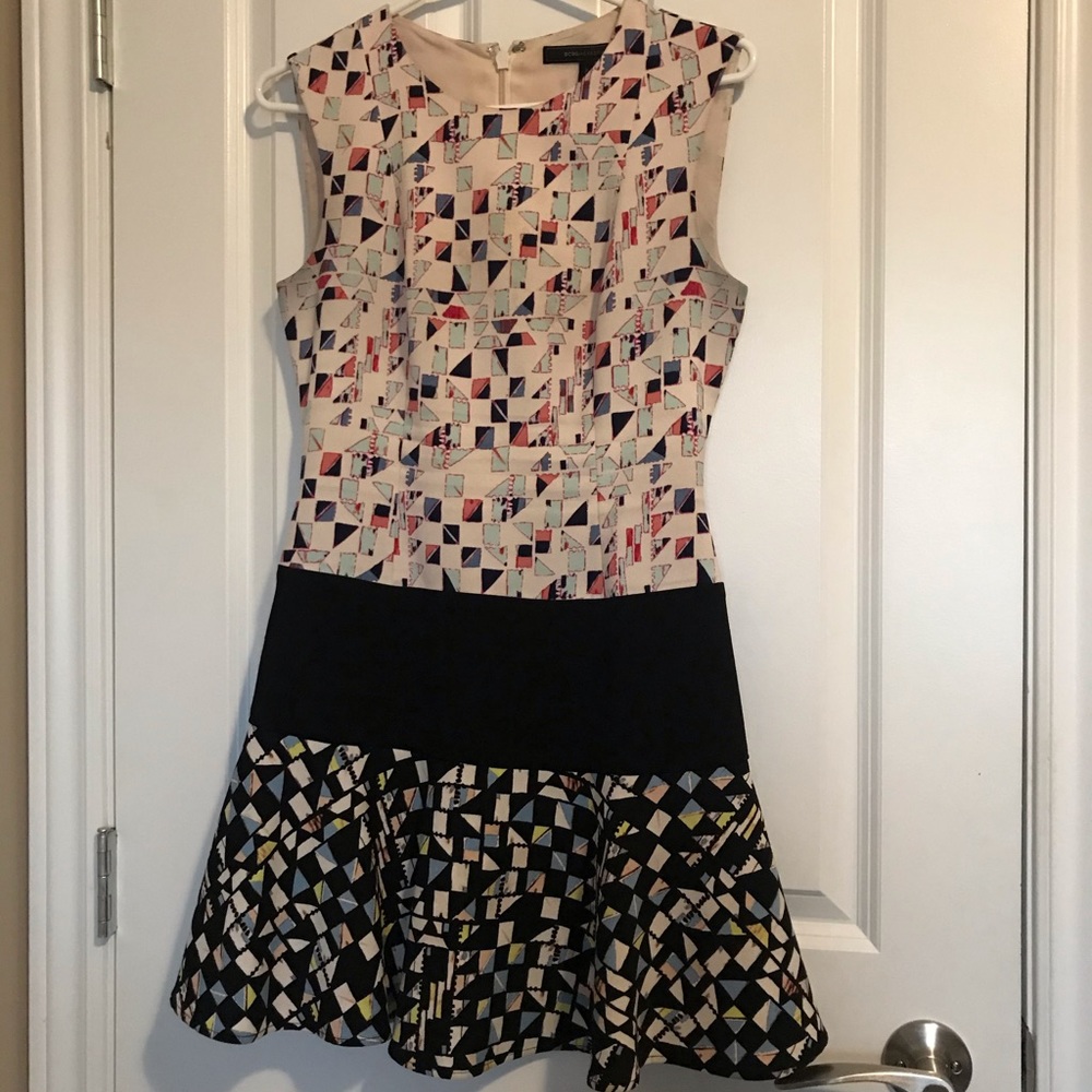 Bcbg graphic dress
